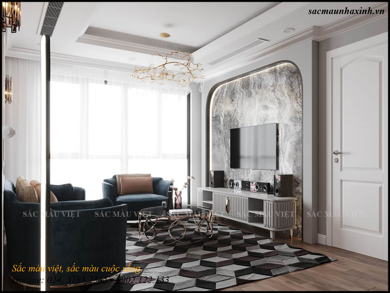 THIẾT KẾ NỘI THẤT TÂN CỔ ĐIỂN THANH LỊCH