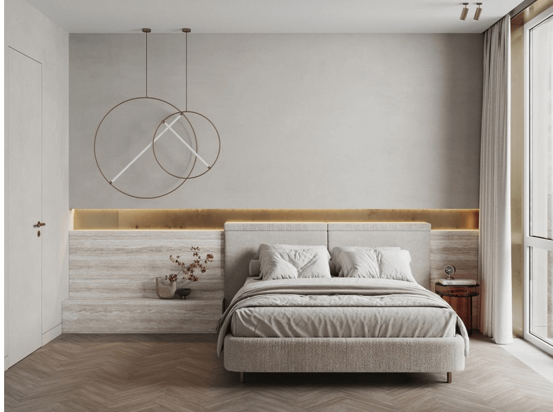 Thiết kế nội thất căn hộ 54m2 thoáng đẹp với kinh phí chưa tới 180 triệu đồng