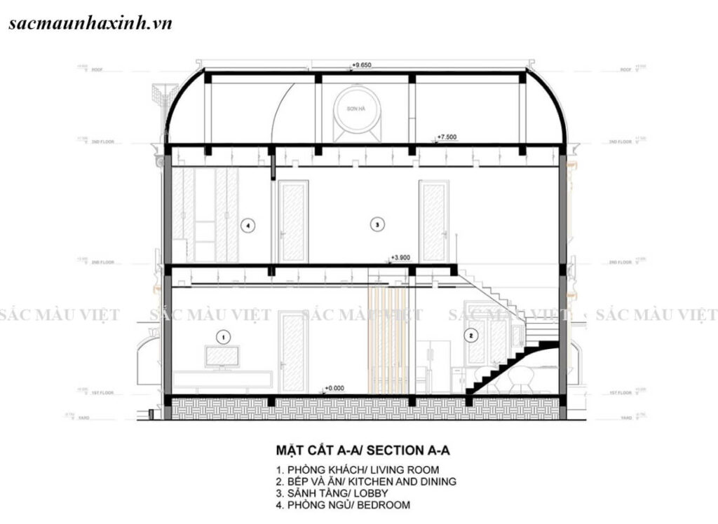 Tư vấn thiết kế biệt thự cổ điển 2 tầng đầy phong cách 