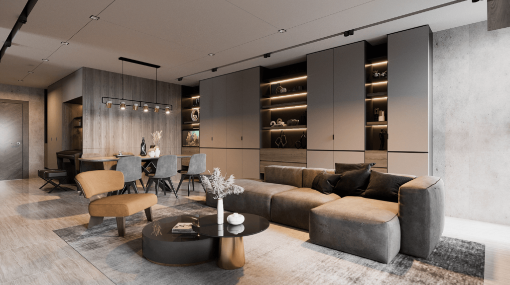 Thiết kế nội thất chung cư Sky Lake cao cấp và tinh tế