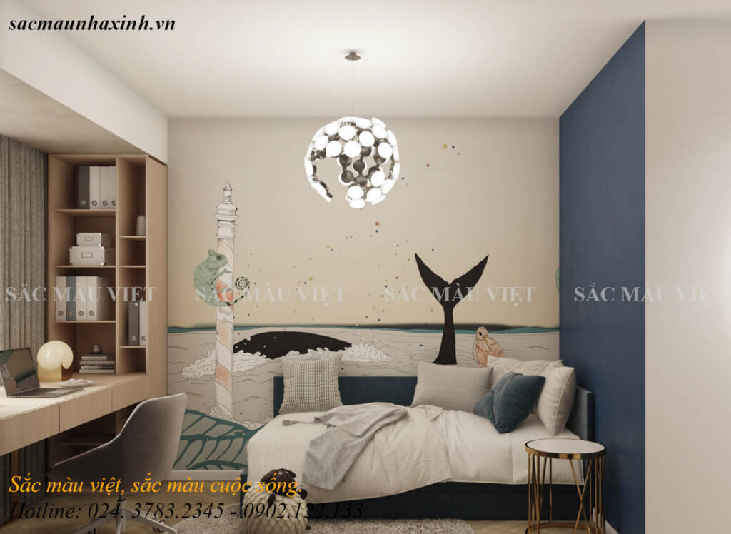 TỔNG HỢP 20+ MẪU TRANG TRÍ TƯỜNG PHÒNG NGỦ BÉ TRAI ĐẸP NHẤT