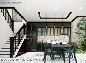 15 MẪU PHÒNG BẾP INDOCHINE ĐẸP NHỨC MẮT NGƯỜI NHÌN