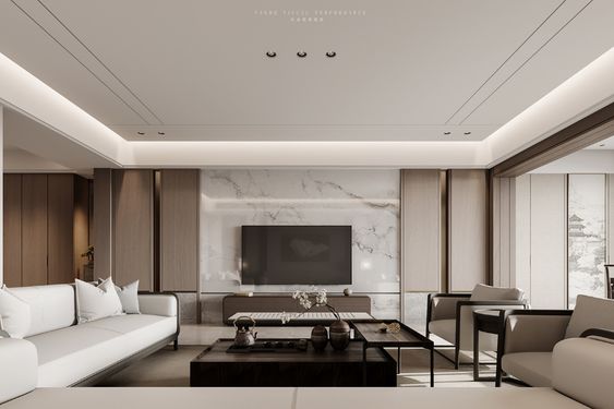 Mẫu thiêt kế phòng khách hiện đại