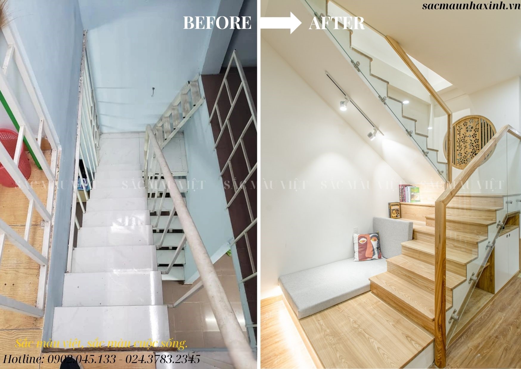 [Before - After] Sự thay đổi trước và sau thiết kế căn hộ