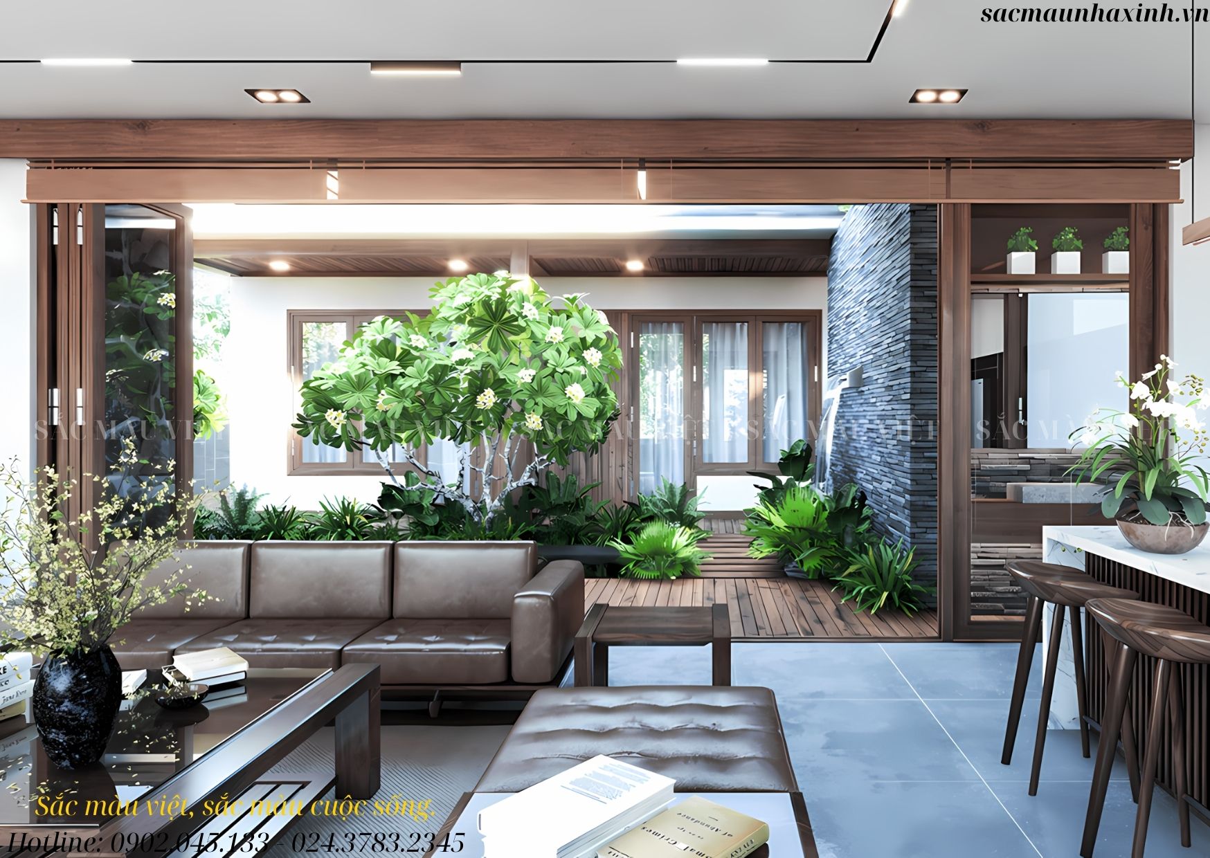 THIẾT KẾ KHÔNG GIAN XANH CHO NGÔI NHÀ